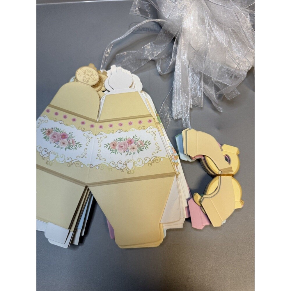 Liobelon 24 PCs Vintage Floral Tea Party Favor Gift Boxes